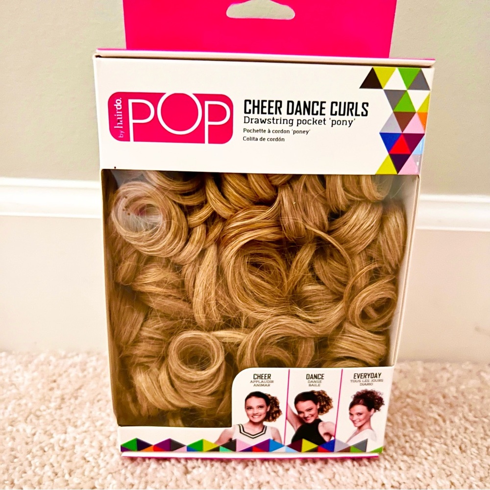 Pop by Hairdo Ginger Blonde Cheer Dance Curls